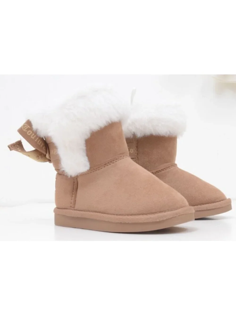 Juicy Couture Toddler Kids Size 5 King Todd Girls Faux Fur Cold Weather Boots